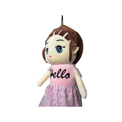 HELLO PINK DOLL - 60 CMS