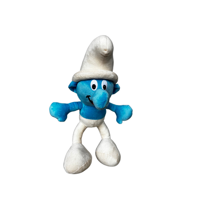 BLUE & WHITE CHARACTER PLUSH - 45 cms