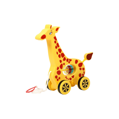 PULL ALONG BUDDY - GIRAFFE