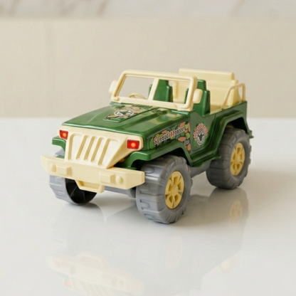 FRICTION POWERED BORDER JEEP CAR