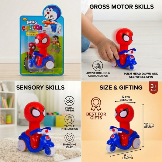 MOTO CARTOON ON ROLL (SPIDER)