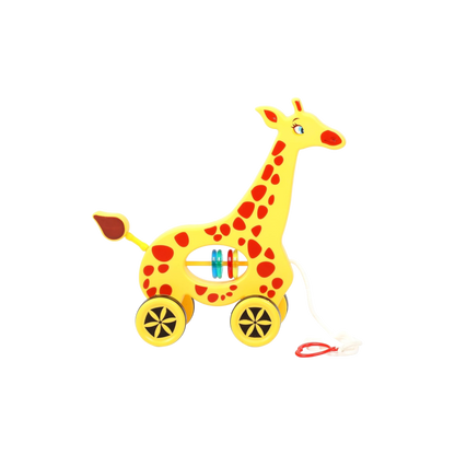 PULL ALONG BUDDY - GIRAFFE