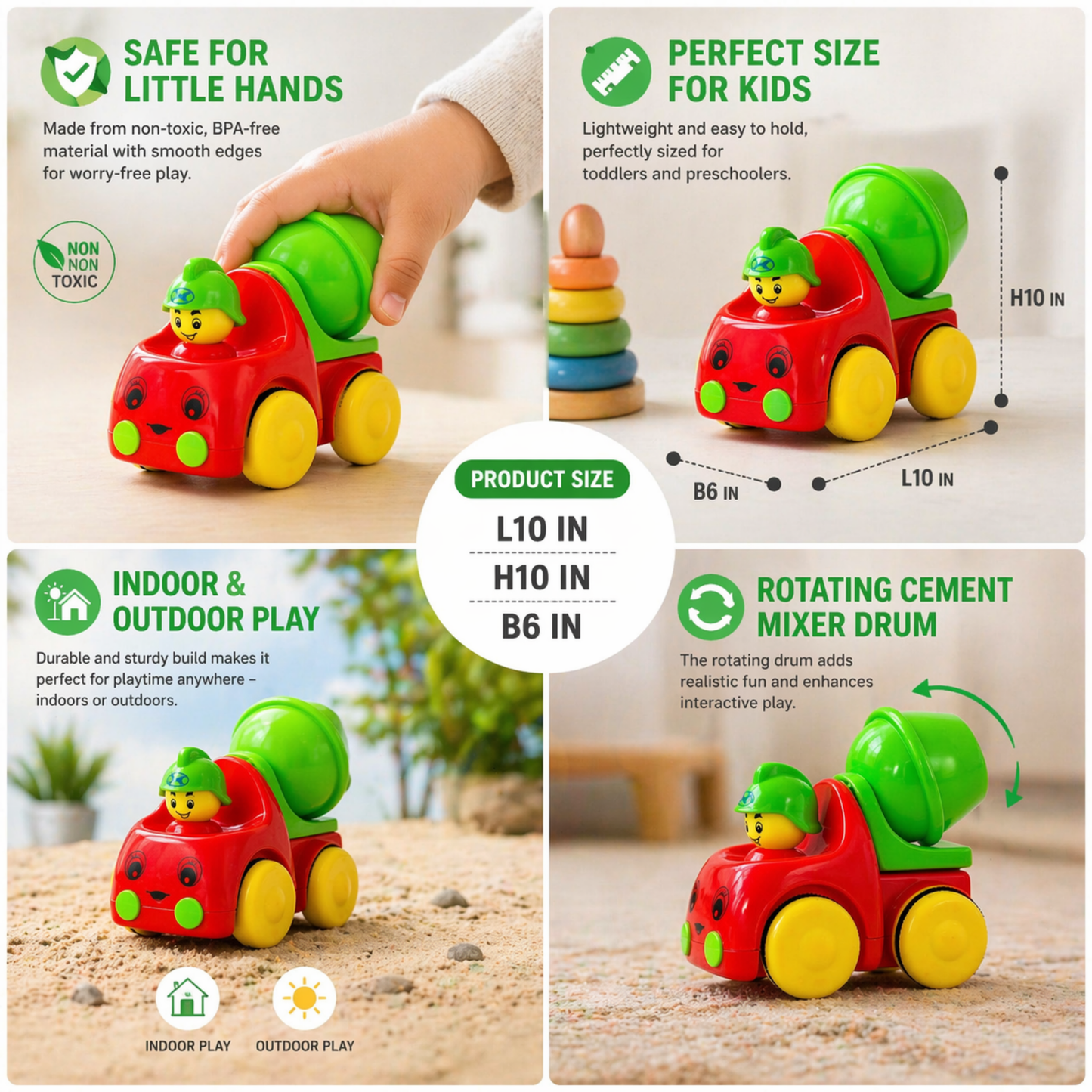 CEMENT MIXER TRUCK TOY