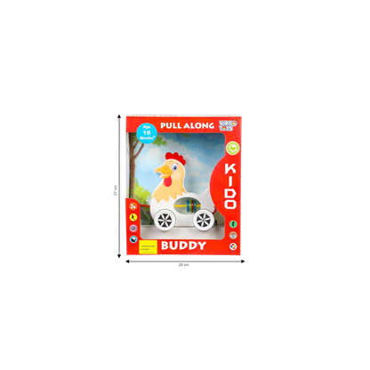 PULL ALONG BUDDY - CHICKEN