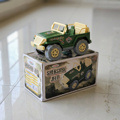 FRICTION POWERED BORDER JEEP CAR