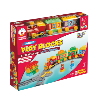 E-TRAIN SET WITH TRACK CHANGER