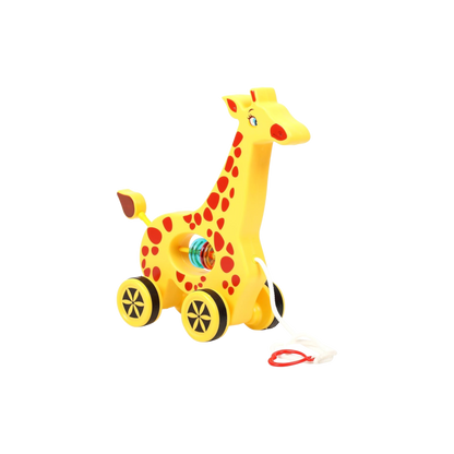 PULL ALONG BUDDY - GIRAFFE