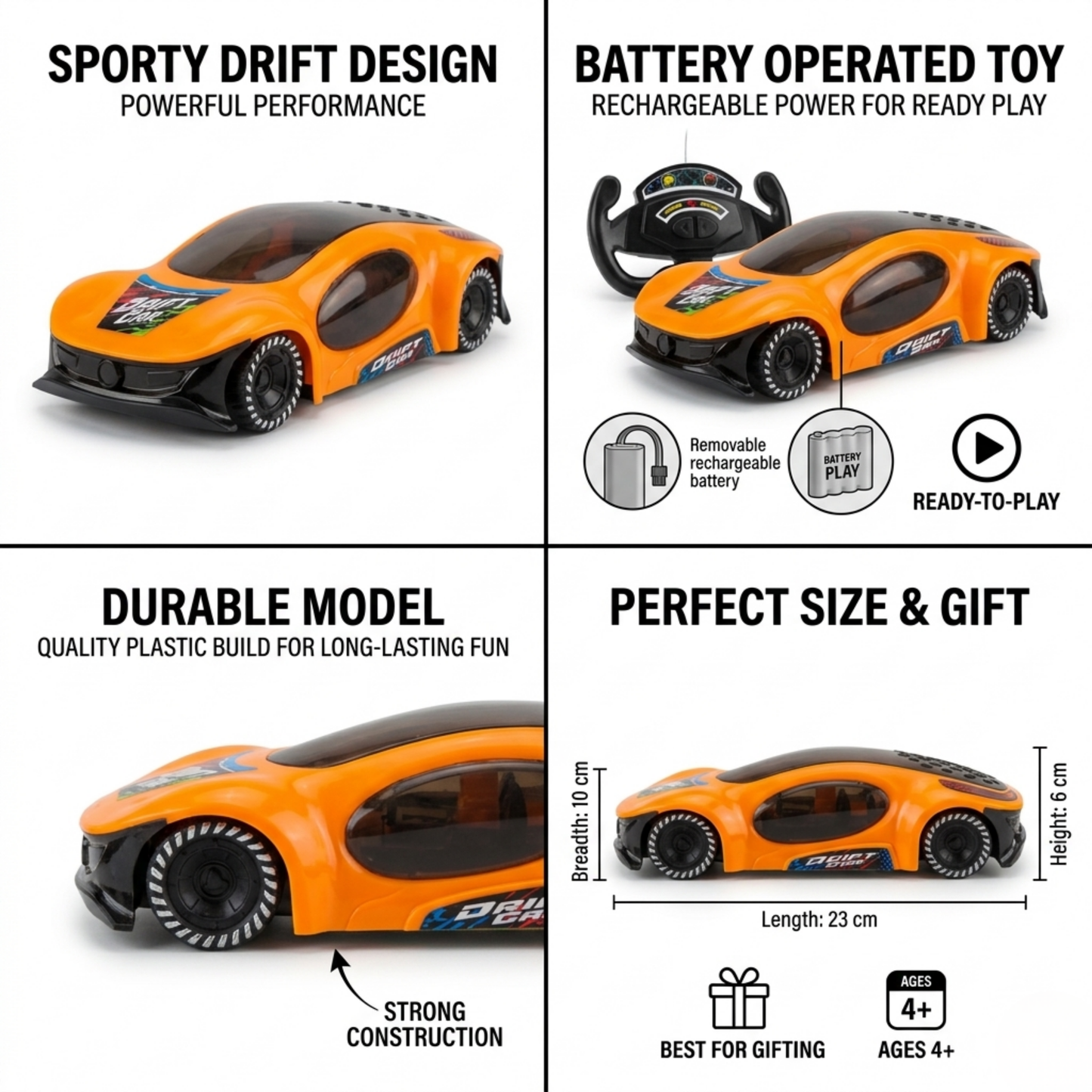 REMOTE CONTROL DRIFT CAR